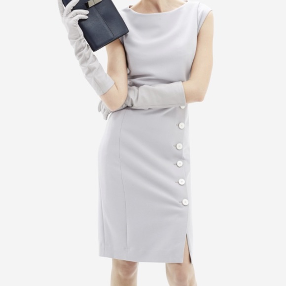 Luxe by The Limited buttoned sheath dress - Picture 2 of 7